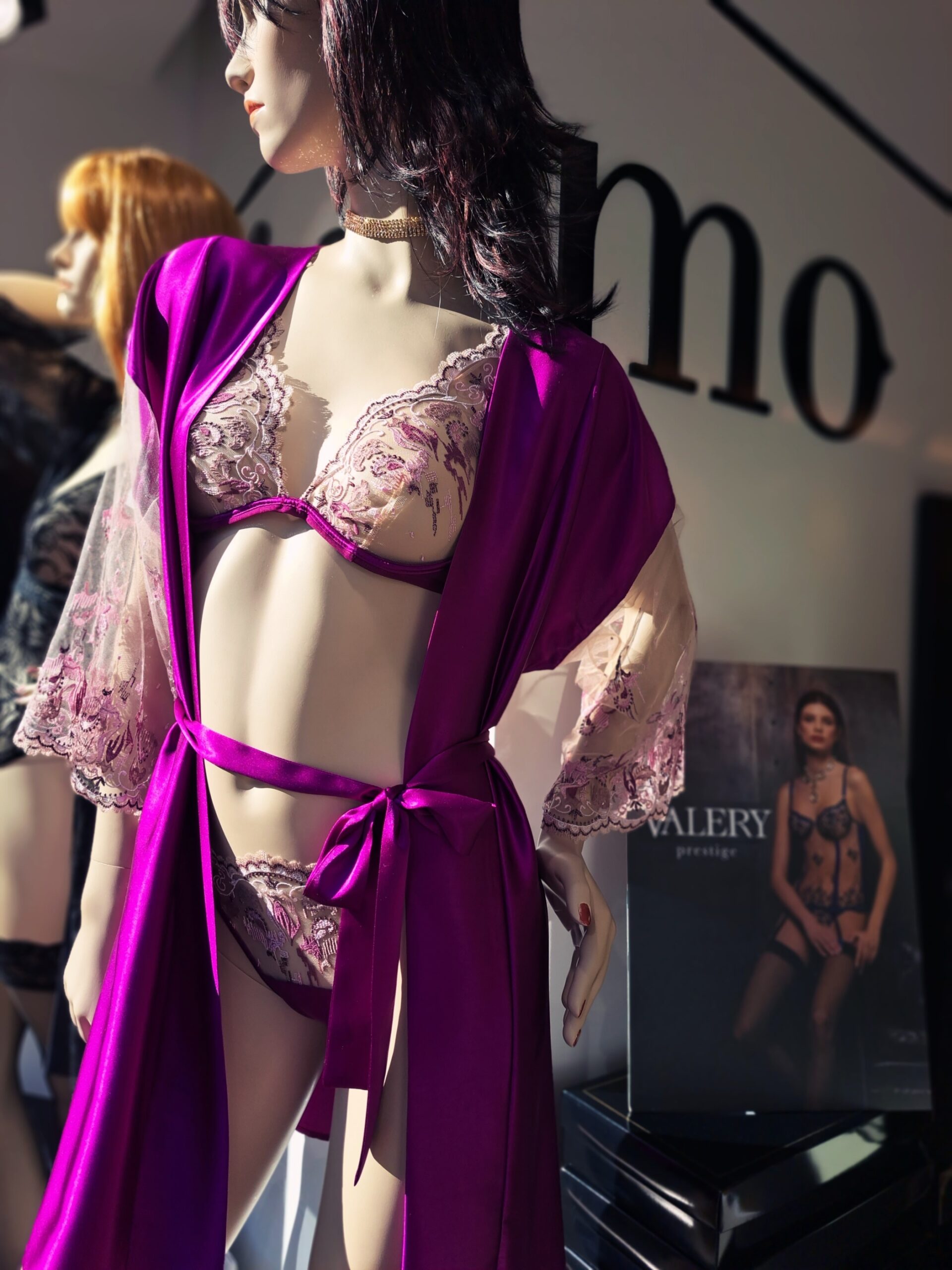 Completo Intimo Donna Valery Prestige in Seta Jaguard