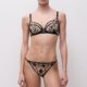 underwire bra and string