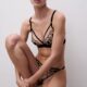 wirefree bra and string
