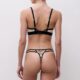 wirefree bra and string back